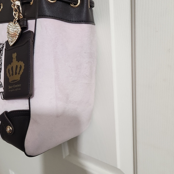 Juicy Couture Classic Scottie Dog Daydreamer Tote Pink NWT - Picture 5 of 9